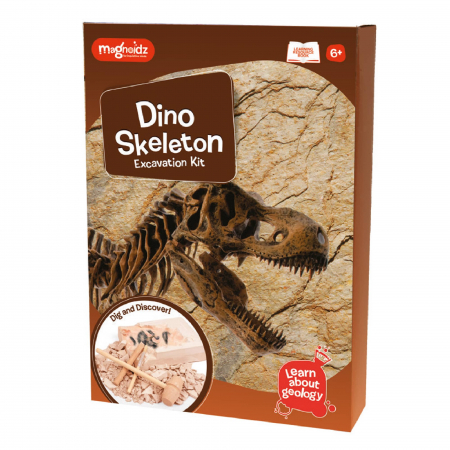 Dinozauri - Kit excavare - Dinozaur, Magnoidz, + 10 ani