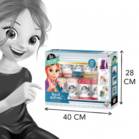 Kit pentru tricotat, BUKI France, 8-9 ani + [8]