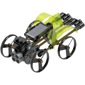 Kit STEM de contruit vehicule cu energie solara, 8 ani+ [4]