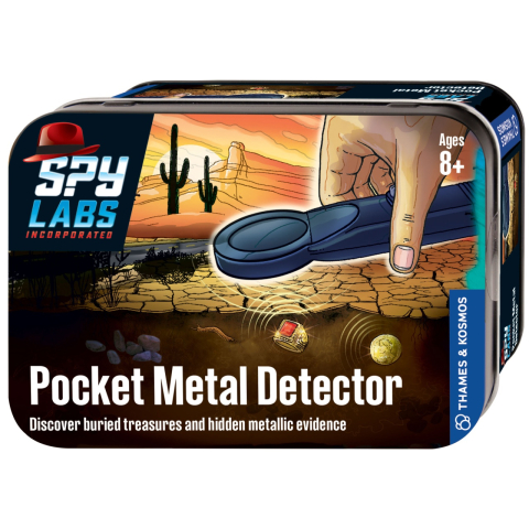 Jucarii copii 8-9 ani - Kit STEM Detector de metale, Thames & Kosmos