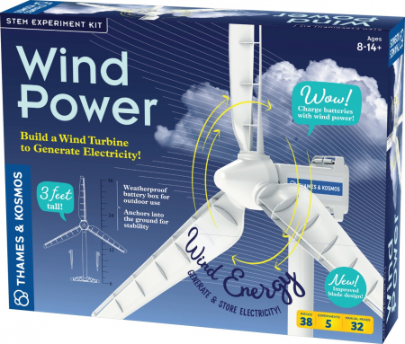 Jocuri experimente stiintifice - Kit STEM Energia eoliană (V 4.0), Thames & Kosmos