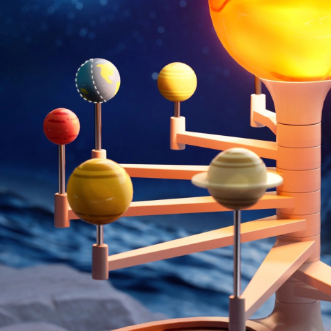 Kit STEM Glob educational Sistemul Solar, TopBright [4]