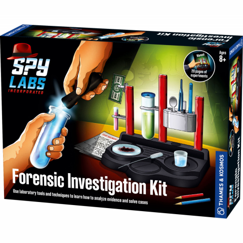 Jucarii copii 8-9 ani - Kit STEM Laborator de spionaj: Kit de investigare, Thames & Kosmos