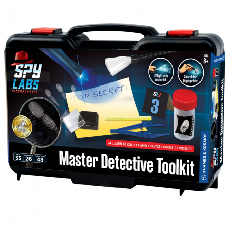 Jocuri experimente stiintifice - Kit STEM Marea trusa de detectiv, Thames & Kosmos
