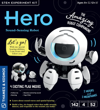 Kit STEM Robot cu detectare sonora, Thames & Kosmos [4]