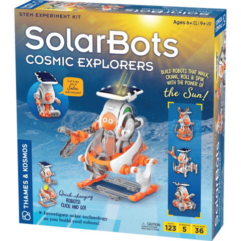 Jocuri STEAM - Kit STEM Roboti solari, Thames & Kosmos