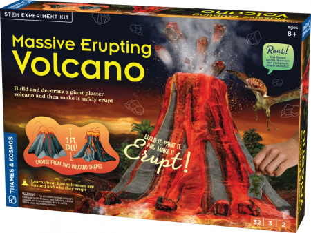 Jocuri experimente stiintifice - Kit STEM Vulcan in eruptie, Thames & Kosmos
