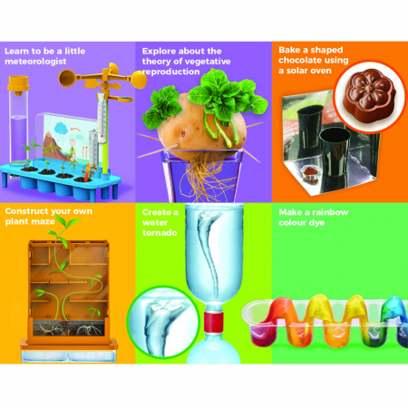 Kit stiintific - Descoperiri stiintifice Vol. 2 - Mediul Inconjurator - 42 experimente, STEAM Kids, 4M, +5 ani [2]