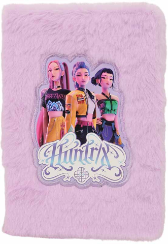 K-POP DEMON HUNTER -Jurnal pufos Huntrix, A5, 80 pagini [2]