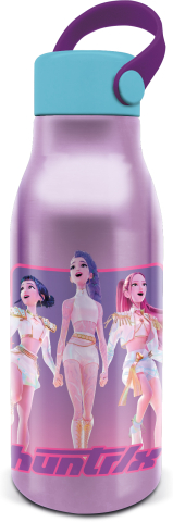 K-POP DAMON HUNTER - K-POP DEMON HUNTER - Sticla de apa Aluminiu cu maner, 760ml