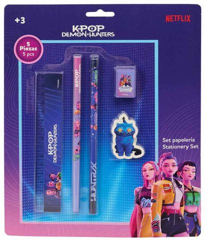 Papetarie si Rechizite - K-POP DEMON HUNTERS - Set 5 accesorii