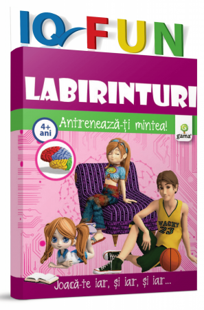 Carti dezvoltare emotionala - Labirinturi, Editura Gama, 4-5 ani +