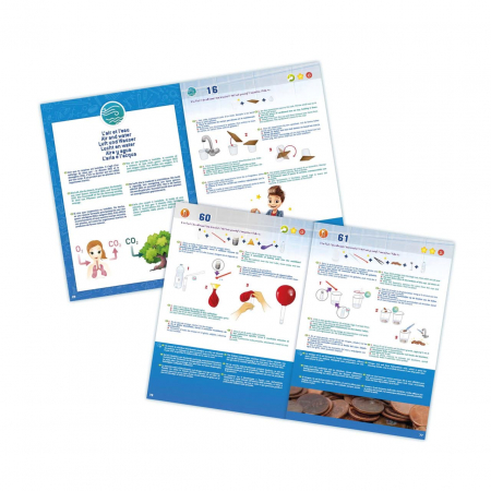 Laboratorul de chimie - 150 de experimente, BUKI France, 8-9 ani + [6]