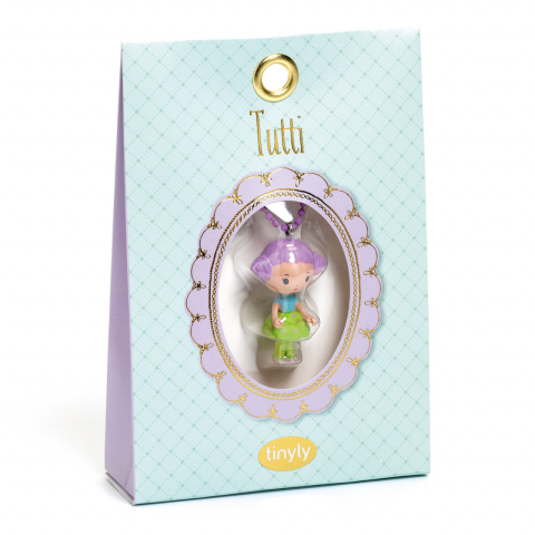 Lantisor cu pandantiv Djeco, Tinyly Tutti, 4-5 ani + [2]