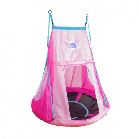 Leagane - Leagăn cuib cu cort 110 cm Ø, Hudora