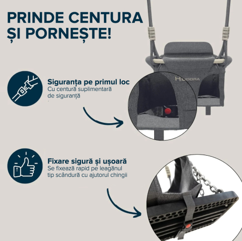 Leagan portabil textil bebelusi [5]