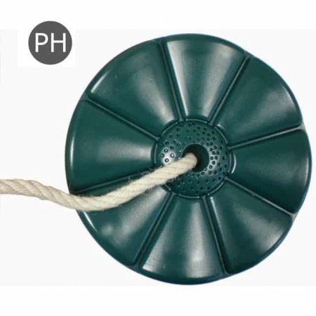 Leagan rotund din plastic, Monkey PP10 - Verde [1]