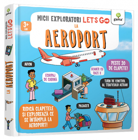 Carti pentru copii - Let”s go! La aeroport