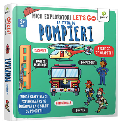 Jucarii copii 4-5 ani - Let's go! La stația de pompieri