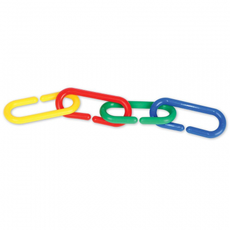 Linknlearn - verigi 4 culori set 500, Learning Resources, 2-3 ani + [3]