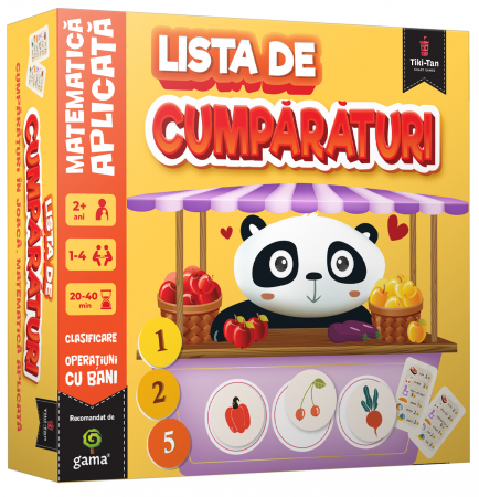 Jucarii si jocuri copii - Lista de cumpărături (joc educativ interactiv)