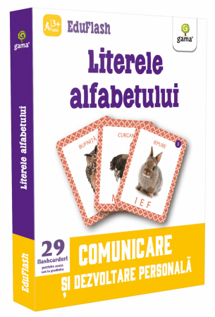 Jucarii copii 2-3 ani - Literele alfabetului, Editura Gama, 2-3 ani +