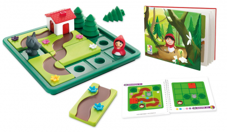 Smart Games - Little Red Riding Hood - Deluxe, joc de logica cu 48 de provocari, 4+ ani [1]