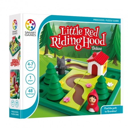 Jocuri de logica - Smart Games - Little Red Riding Hood - Deluxe, joc de logica cu 48 de provocari, 4+ ani