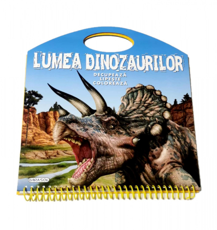 Vârsta - Lumea dinozaurilor, GIRASOL, 4-5 ani +