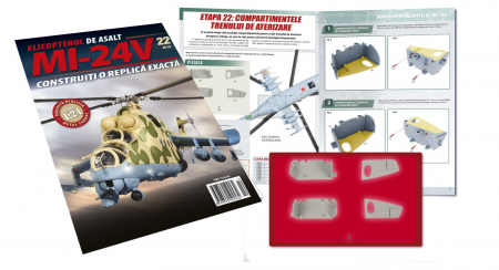 Jucarii copii 12+ ani - Macheta Elicopterului de asalt MI-24V
