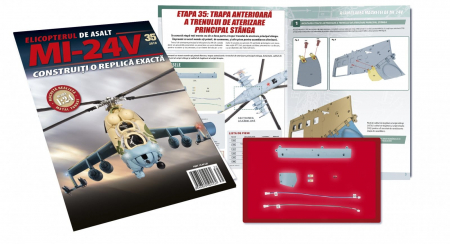 Jucarii copii 12+ ani - Macheta Elicopterului de asalt MI-24V - Machete