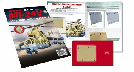 Jucarii copii 12+ ani - Macheta Elicopterului de asalt MI-24V Nr.38, Eaglemoss, 12 ani +