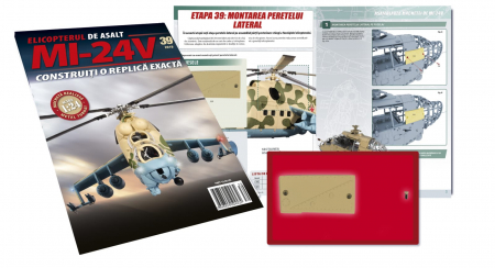 Jucarii copii 12+ ani - Macheta Elicopterului de asalt MI-24V Nr.39, Eaglemoss, 12 ani +