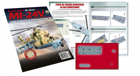 Jucarii copii 12+ ani - Macheta Elicopterului de asalt MI-24V Nr.40, Eaglemoss, 12 ani +