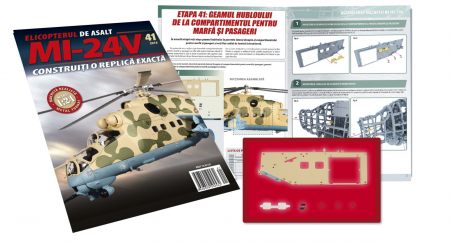 Jucarii copii 12+ ani - Macheta Elicopterului de asalt MI-24V Nr.41, Eaglemoss, 12 ani +