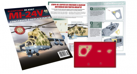 Produse - Macheta Elicopterului de asalt MI-24V Nr.46, Eaglemoss, 12 ani +