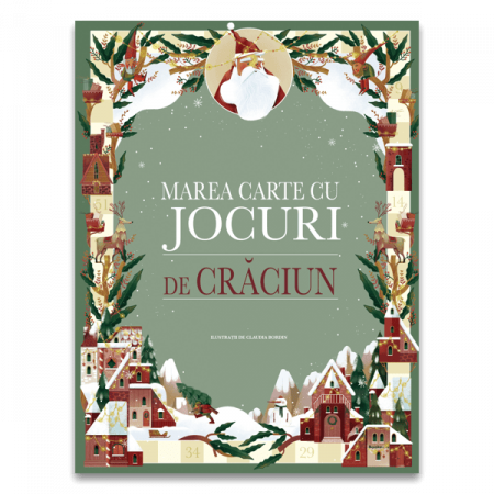Cărți de Crăciun - Marea carte cu jocuri de Craciun, DPH, 4-5 ani +
