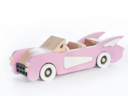 Jucarii si jocuri copii - Masina handmade CADILLAC, Marc toys, 2-3 ani +