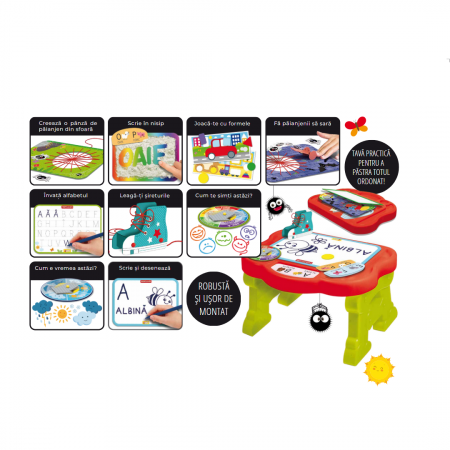 Masuta cu activitati Montessori, in limba romana [2]