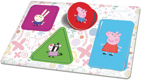 Masuta cu activitati Peppa Pig, LISCIANI, 2-3 ani + [5]