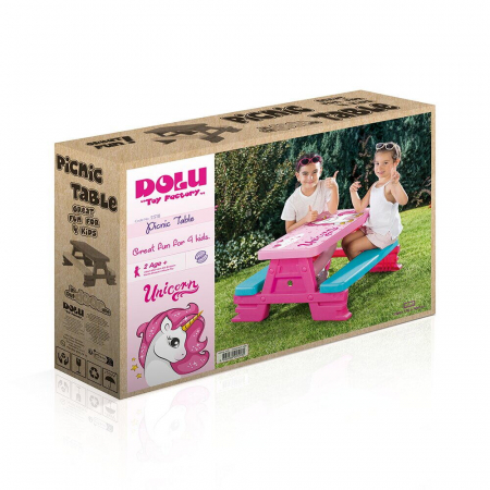 Masuta de picnic - Unicorn, DOLU, 2-3 ani + [3]
