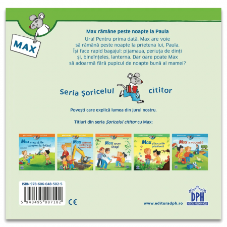 Max ramane peste noapte la Paula, DPH, 2-3 ani + [1]