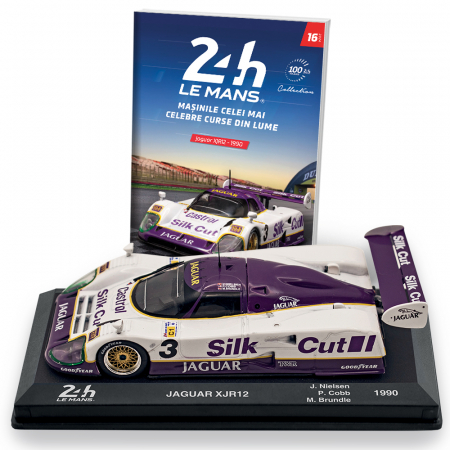 Jucarii copii 14+ ani - JAGUAR XJR12 - 1990 - ediția nr. 16 (24h Le Mans), Centauria Italy, 12 ani +