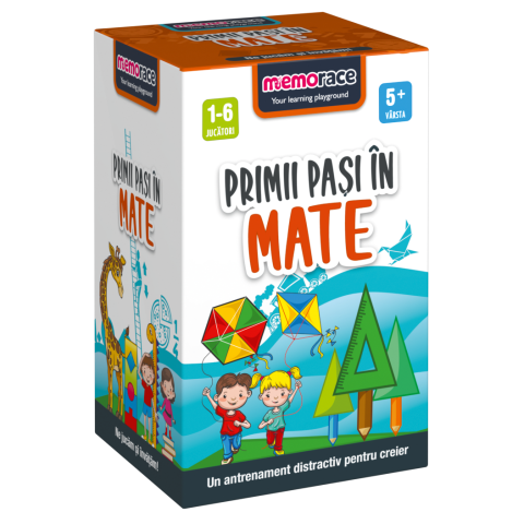 Jocuri de societate - Memorace - Primii pași în mate,  +5 ani