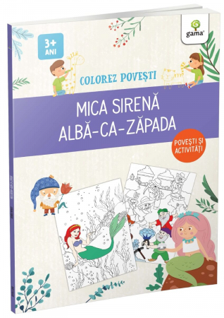 Carti pentru copii - Mica Sirenă & Albă-ca-Zăpada