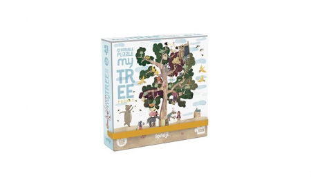 Jucarii si jocuri copii - Micro-Puzzle Copacul anotimpurilor, Londji, 6-7 ani +