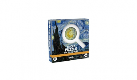 Jucarii si jocuri copii - Micro-Puzzle Londji, Noaptea instelata Van gogh, 6-7 ani +