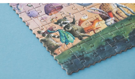 Micro-Puzzle Unicorn, Londji, 6-7 ani + [4]