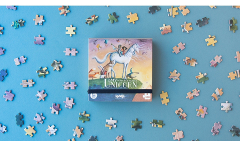 Micro-Puzzle Unicorn, Londji, 6-7 ani + [1]