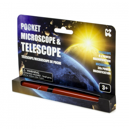 Jocuri si jucarii stiinta - Microscop/Telescop, Keycraft, +6 ani
